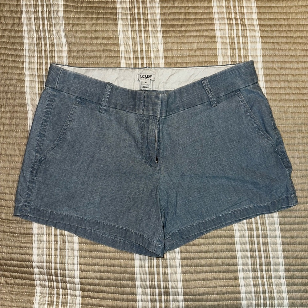 J. Crew Blue Bermuda Shorts Casual Style